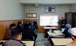 Mutki’de geçici öğreticilere sivil savunma semineri