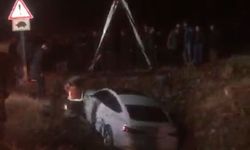 Yolalan Beldesinde Trafik Kazası: Otomobil Yoldan Çıktı