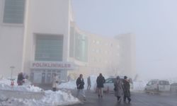 Tatvan Devlet Hastanesi sise gömüldü