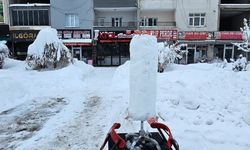 Güroymak’ta kardan döner yoğun ilgi gördü