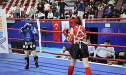 Ağrı'da Muay Thai heyecanı yaşandı