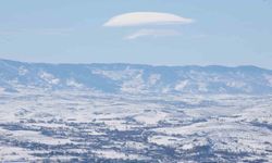 Elazığ'da mercek bulutu görsel şölen sundu