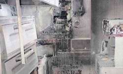 Güroymak'ta bir iş yerinde çıkan yangın korkuttu