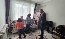 Hasköy'de 4 çocuklu anneyi kaymakamlık ve belediye yalnız bırakmadı