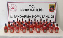 Iğdır’da kaçak içki operasyonu: 40 litre viskiye el konuldu