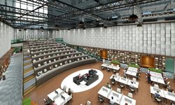 Malatya'da bölgenin en büyük kütüphanesinde sona gelindi