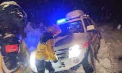 Muş’ta hasta çocuğun imdadına ekipler yetişti