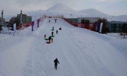 Palandöken hareketliliği kampüse taşındı, öğrenciler piste kavuştu