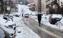 Tunceli’de yağmur ve kar bir arada