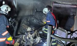 Yüksekova’da evde çıkan yangında 4 çocuk dumandan etkilendi