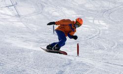 Bitlis’te Snowboard İl Birinciliği müsabakaları tamamlandı
