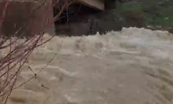 Arıcak’ta kar eridi, su seviyesi yükseldi