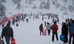 Ergan Kayak Merkezi sömestirin son gününde de yoğun ilgi gördü