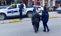 Erzincan’da zabıta ekiplerinden dilenci operasyonu