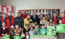 Erzurum’da minik yürekler sevindirildi