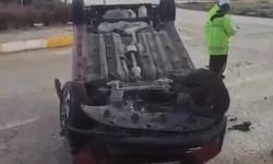 Feci kazada büyük şans: Burnu bile kanamadı