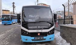 Hakkari'de toplu taşıma ücretlerine zam yapıldı