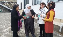 Tunceli'de mobil sağlık hizmeti ve bilgilendirme çalışması yapıldı