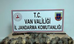 Van'da kaçak keklik avlayan kişiye idari para cezası