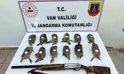 Van'da keklik avlayan kişiye ağır para cezası
