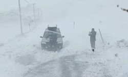 Ahlat’ta kar yağışı: Tüm köy yolları kapandı