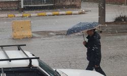 Bitlis’te Bahar Havası Yerini Kar Yağışına Bıraktı