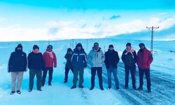 Ahlatlı Gezi ekibi kış yürüyüşlerini aralıksız sürdürüyor