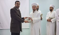 Hizan'da göreve yeni başlayan 13 din görevlisine cübbe ve sarık merasimi