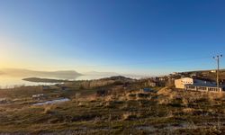Yelkenli Köyü’nde harika gün batımı