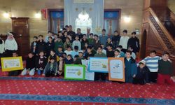 Yunus Ensari İlk ve Ortaokulu’ndan geleneksel teravih etkinliği