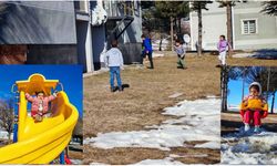 Ahlat’ta Hava Isındı, Çocuklar Sokaklara Koştu