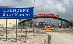 Bayramda Esendere sınır kapısı boş kaldı