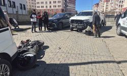 Bingöl’de motosiklet kazası: 2 kişi yaralandı