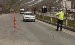 Bitlis’te bayram öncesi sıkı trafik kontrolü