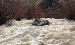 Elazığ'da sağanak yağış dereleri coşturdu