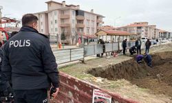 İnşaat alanında doğalgaz hattı koptu, ekipler harekete geçti