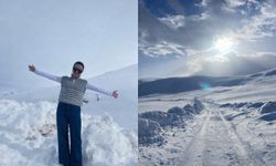 Karla mücadele eden öğretmenler Diyadin’de iş başında