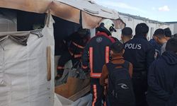 Malatya'da konteynerde çıkan yangın korkuttu