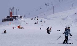 Palandöken’de bayram hareketliliği