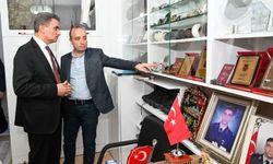 Şehit ailesine bayramda anlamlı ziyaret