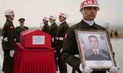 Şehit Akarsel'in naaşı memleketine gönderildi