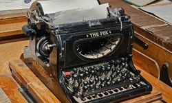 Tarihi daktilo Kent Müzesi’nde ziyaretçileri geçmişe götürüyor