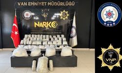Van'da kamyonette 90 kilo uyuşturucu yakalandı