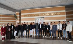 BEÜ Rektörü Elmastaş, uluslararası öğrencilerle bayramlaştı