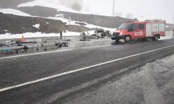 Bitlis’te feci trafik kazası: 2 ölü, 5 yaralı