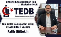 Bitlis’te Emlak Danışmanlarından ilan platformlarına “ekran karartma” tepkisi