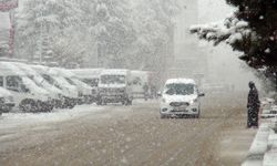 Bitlis’e kar yağışı uyarısı!