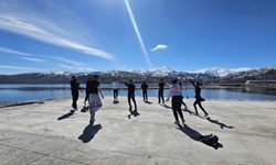 Tatvan’da sporseverler sabah koşusu