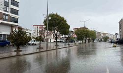 5 dakikalık sağanak Iğdır’da büyük etki yarattı