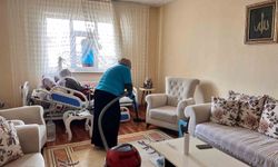 Ağrı’da Vefa Projesiyle bin 58 kişiye evde temizlik hizmeti